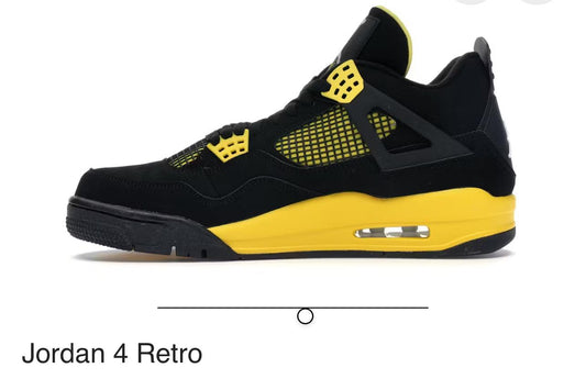 Jordan 4 retro .